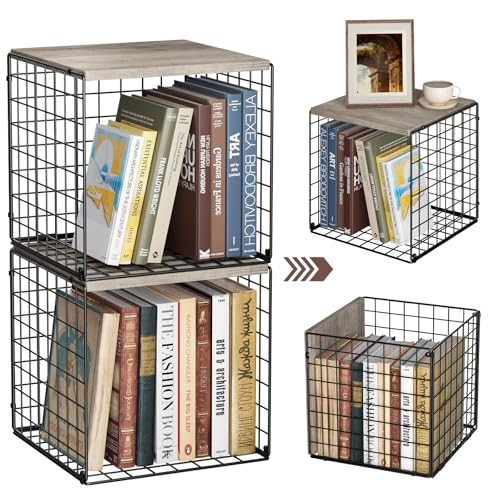 2 Cube Small Bookcase (2 Count)