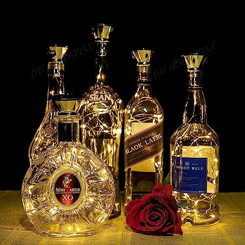 Solar Wine Bottle Lights Outdoor