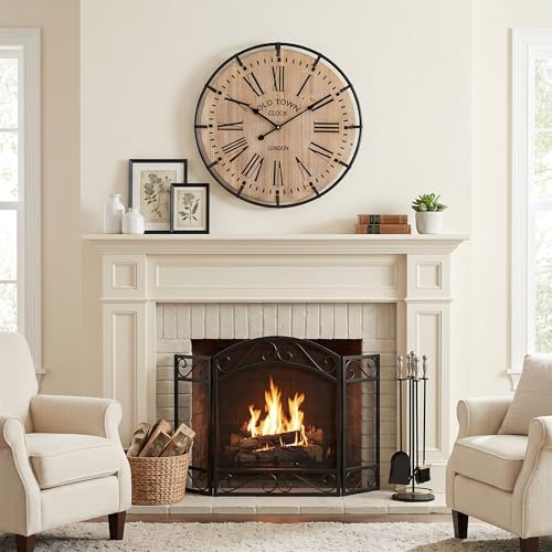20 Inch Large Farmhouse Wall Clock
