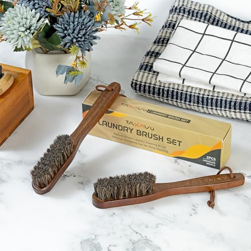 Horsehair Laundry Stain Brush Set (2 Count)