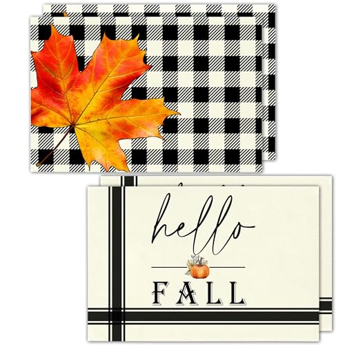 Hello Fall Placemats Set of 4 (4 Count)