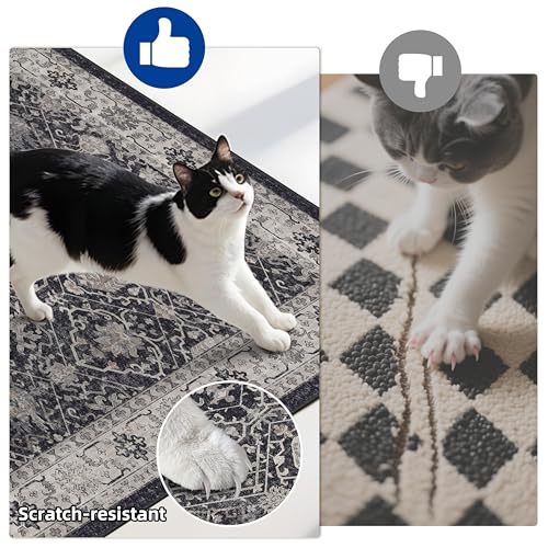 Washable 4 Piece Kitchen Floor Mats (36 Sq Ft)