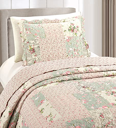 Rose and Sage Quilt Set (2 Count)