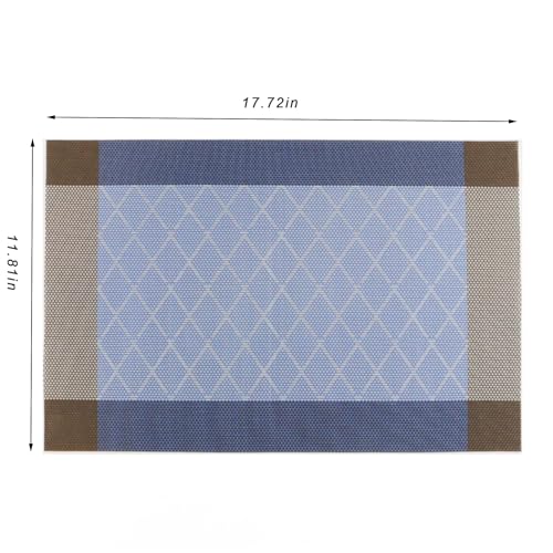 Placemats Set of 4 Washable Indoor (4 Count)