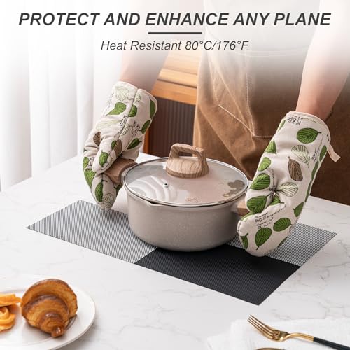 Placemats Set of 6 Washable Indoor (6 Count)