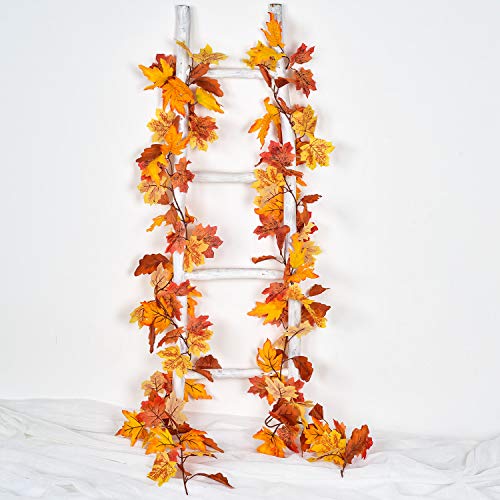 2 Pack Maple Leaves Fall Garland Clearance (11.6 Foot)
