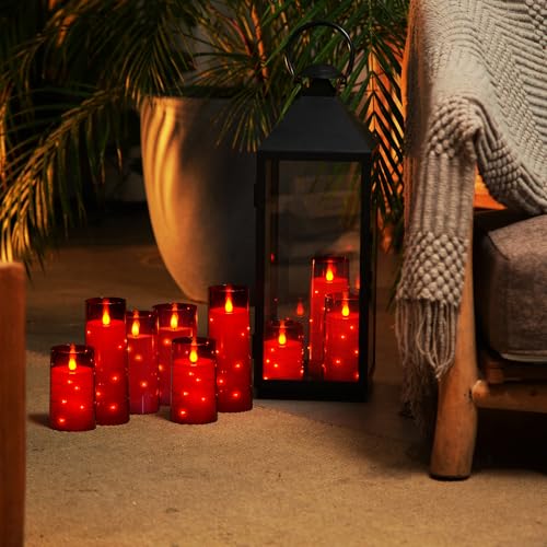 Flickering Flameless Candles (9 Count)