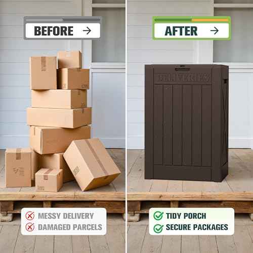 52 Gallon Large Outdoor Package Delivery Box