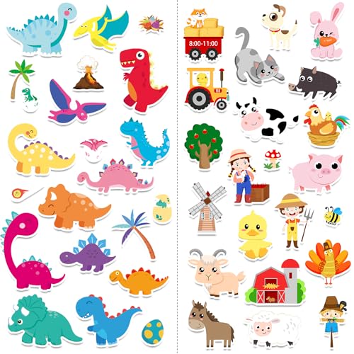 Window Clings Stickers for Kids Window Gel Clings Decals Thick Gel Clings Toddlers and Adults Classroom Home Nursery Airplane Birthday Party Supplies