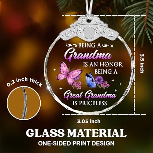 Christmas Glass Ornament