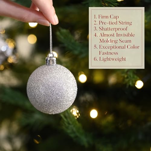 Christmas Ornaments Tree Decorations Set (24 Count)