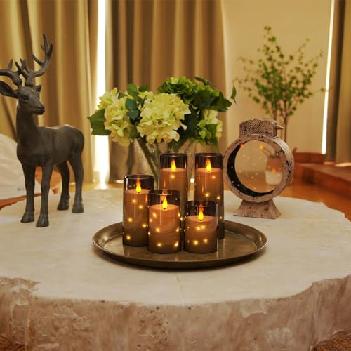 Flickering Flameless Candles (5 Count)