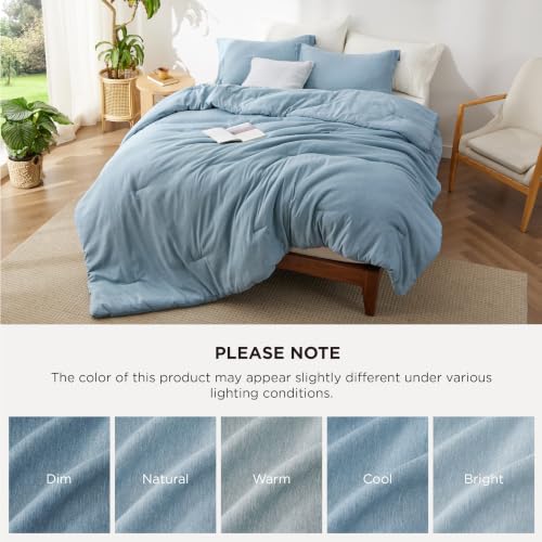 Storm Blue Cal King Comforter Set