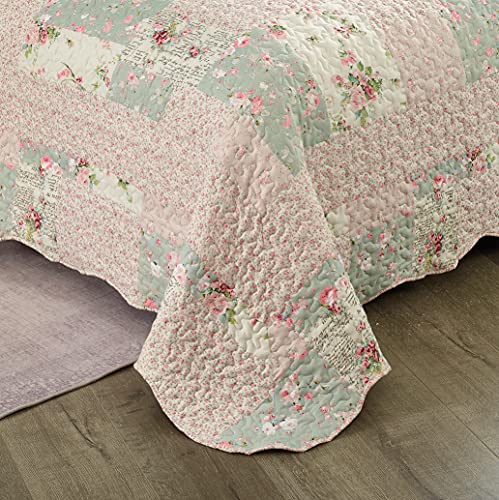 Rose and Sage Quilt Set
