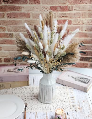 126pcs Dried Pampas Grass Decorations (126 Count)