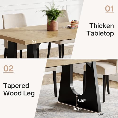Large Dining Table for 6