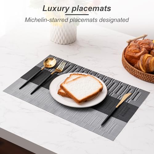 Placemats Set of 6 Washable Indoor (6 Count)
