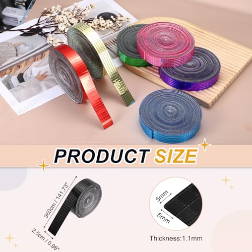 5x5mm Self Adhesive Mirrors Mosaic Tiles (3600 Count)