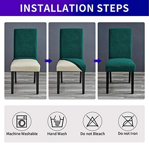 Chair Covers for Dining Room Set of 6