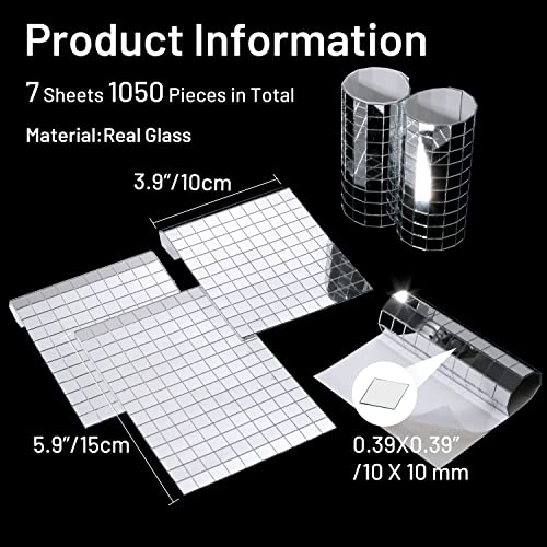1050 PCS Disco Ball Tiles
