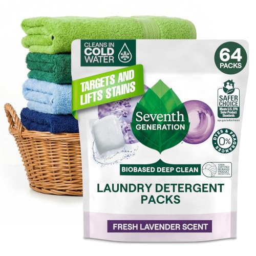 Laundry Detergent Packs (64 Count)