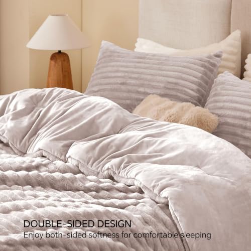 Fleece Full Comforter Set