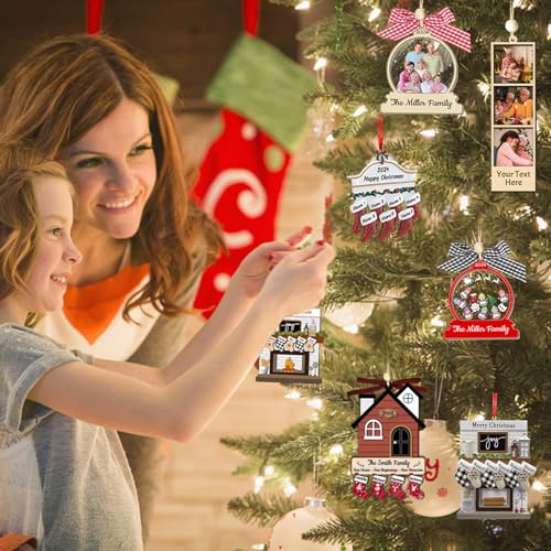 Personalized Christmas Ornaments with Names of 2