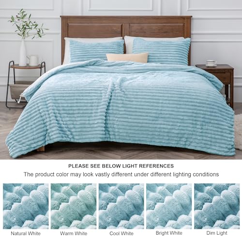 Fleece Queen Comforter Set (3 Count)