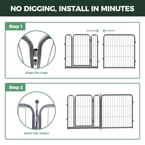 No Dig Garden Fence (1080 Sq Ft)