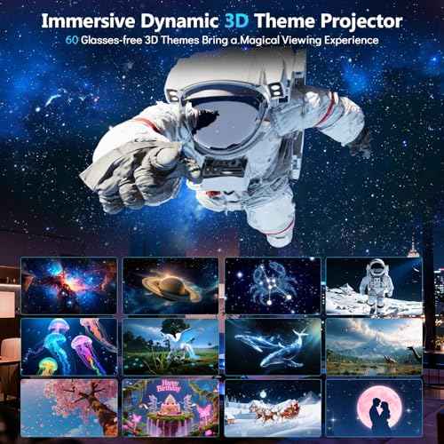 3D Galaxy Projector