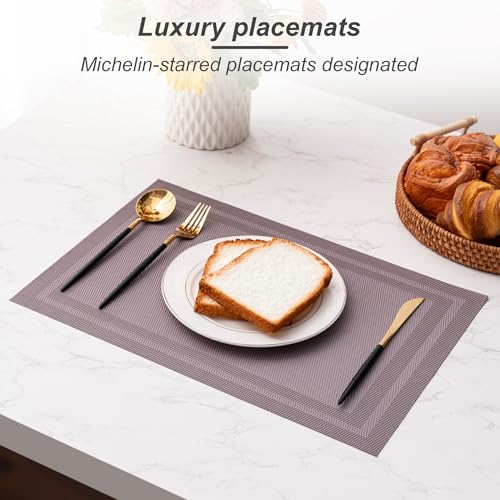 Placemats Set of 6 Washable Indoor (6 Count)