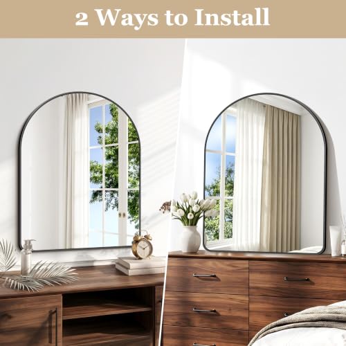 Arched Bathroom Vanity Mirror