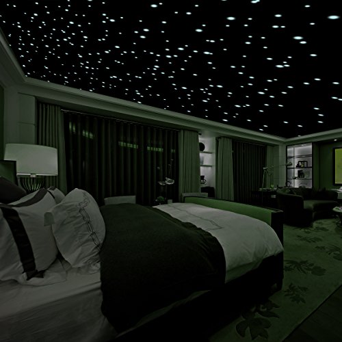 Realistic 3D Domed Glow in The Dark Stars