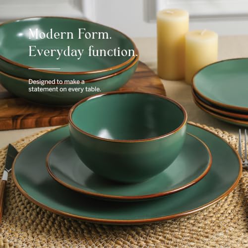 Brasa Stoneware 32 Piece Modern Dinnerware Sets