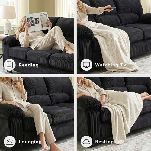 SimpleJoy Corduroy Sofa