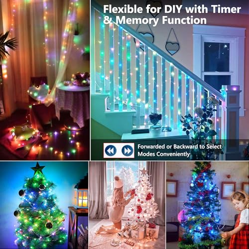 Color Changing Fairy Lights 66ft 200 LED (66 Foot)