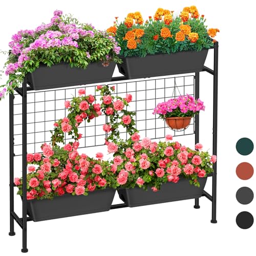 Raised Garden Beds with Legs Vertical Herb Garden Planter Indoor Outdoor