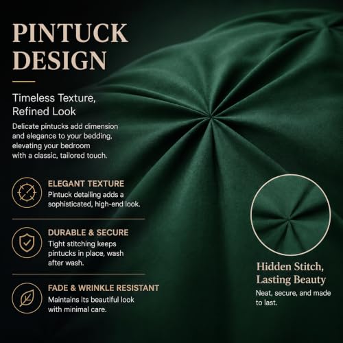 California King Comforter Set Emerald Green