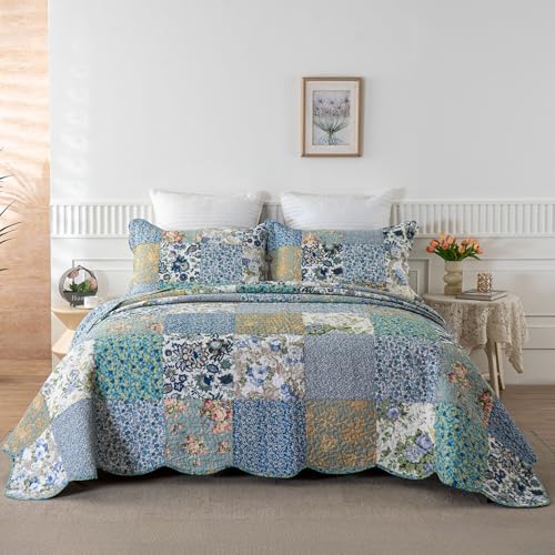 Quilts Queen Size Patchwork Bedspread Set