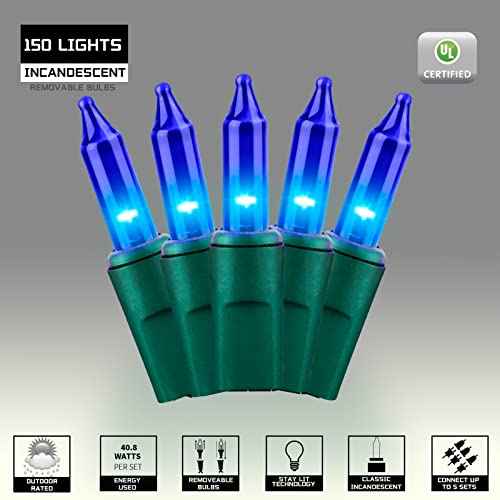 150LIGHTS BLUE Extra (150 Count)