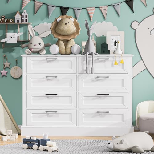 Odeekea White Dresser for Bedroom