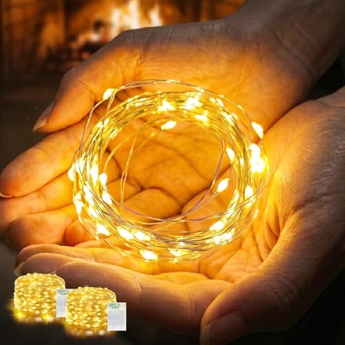 2 Pack Fairy Lights Battery Operated
