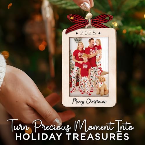 2025 Christmas Ornament Picture Frame