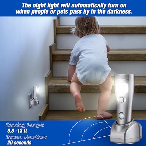 4 Pack 4 in 1 LED Emergency Lights for Home Power Failure (4 Count)