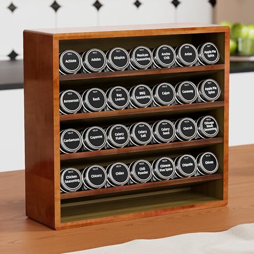 4 Tier Spice Rack Organizer for Cabinet