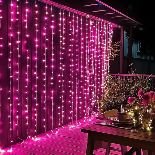 300 LED Curtain String Lights (300 Count)