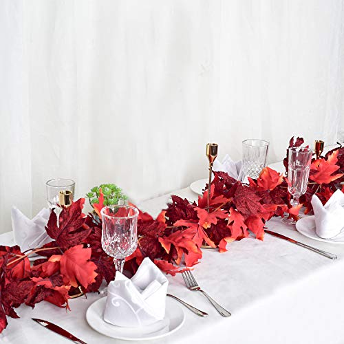 2 Pack Fall Garland Maple Leaf