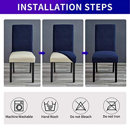 Stretch Chair Covers for Dining Room Set of 4