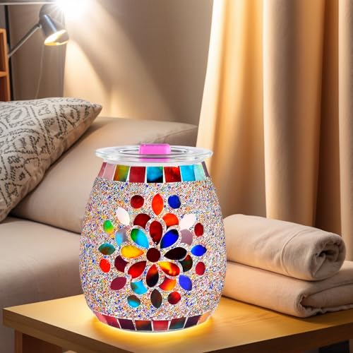 Mosaic Glass Wax Warmer