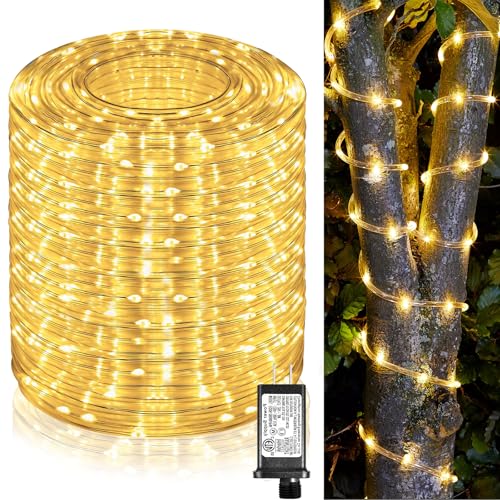 164FT 500 LED Rope Lights for Outside